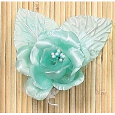 Aqua Open Rose  (Lot of 12) SALE ITEM